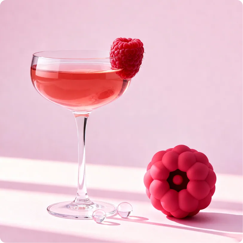 Berri Clitoral Vibrator (Raspberry) — with charging
